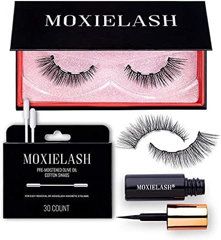 MoxieLash - Wifey Kit - Mini Magnetic Eyeliner, Set of Wifey Lashes & Makeup Removers - 5 Magnet ... | Amazon (US)