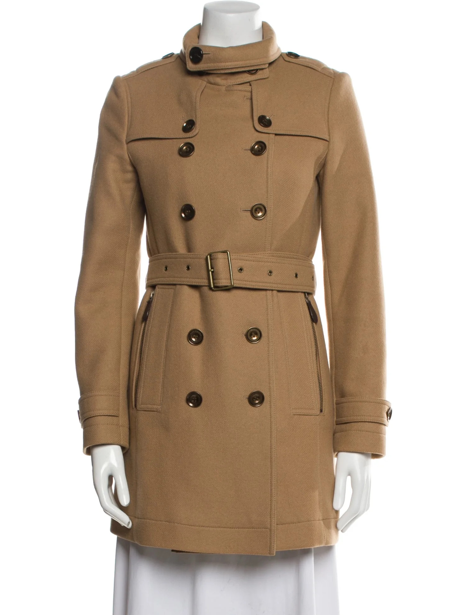 Wool Trench Coat | The RealReal