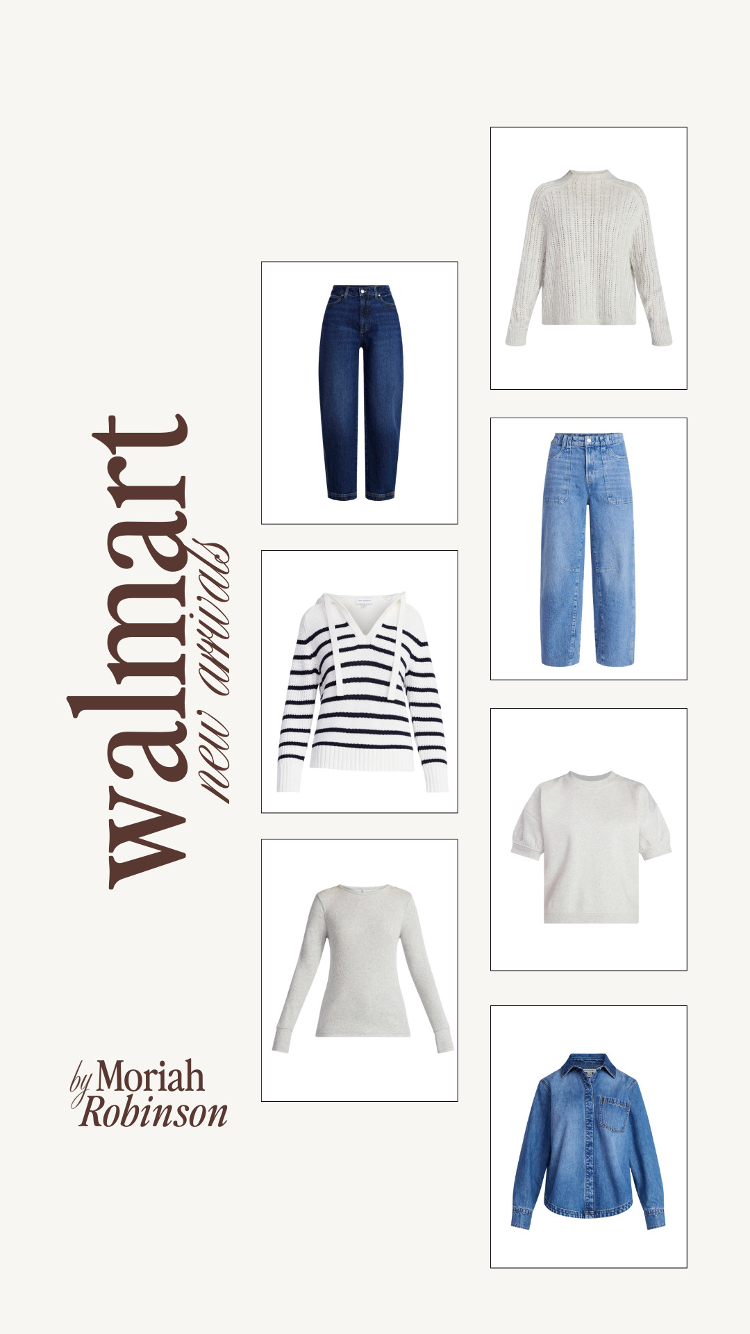 I love these Walmart new arrivals for casual wear. The denim is a must-have. Striped tops are always a great staple to have in your closet, too.  

 

#LTKootd #LTKmomlife #LTKFindsUnder50