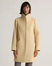Italian Wool Cocoon Coat | Quince