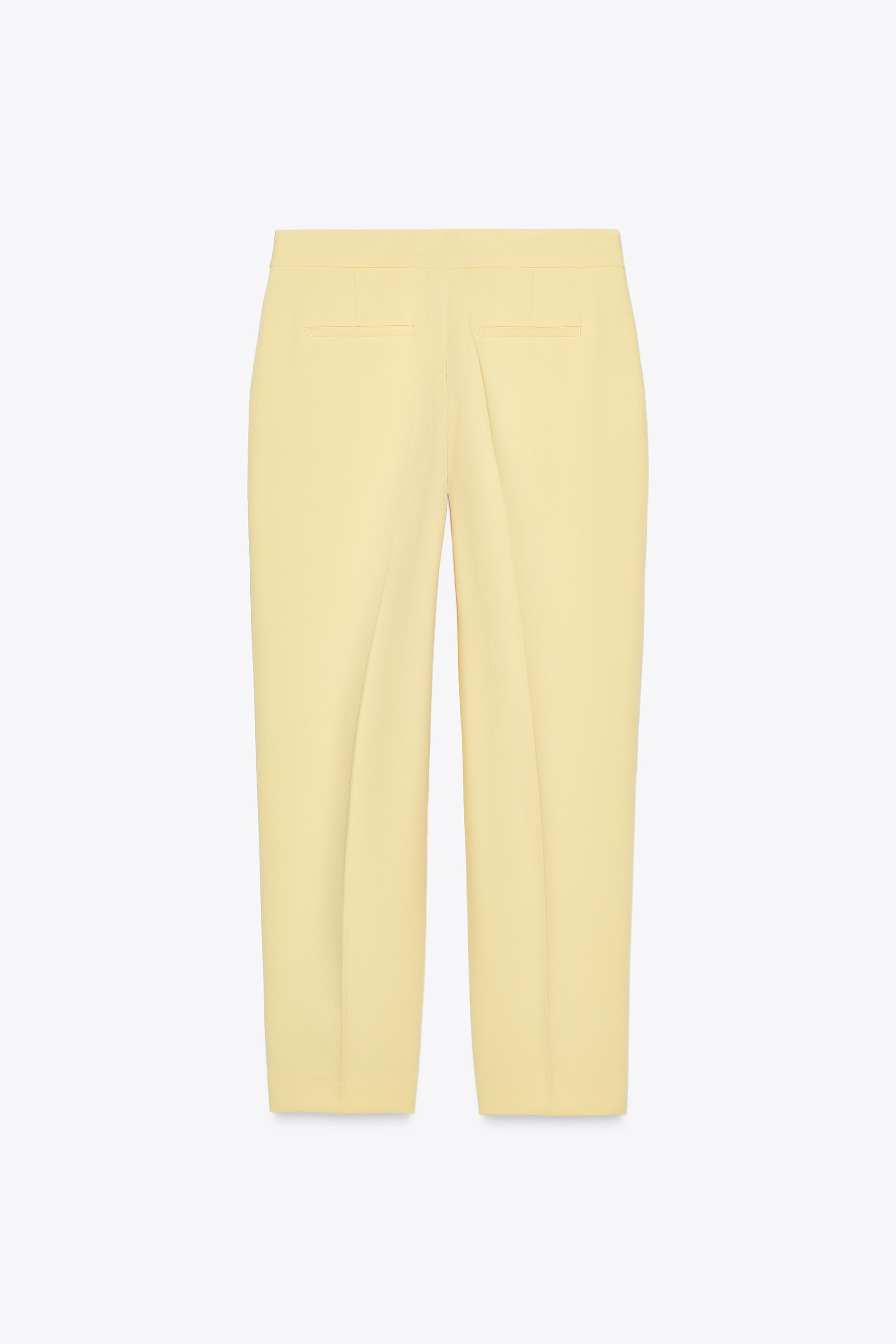 HIGH WAIST ANKLE LENGTH PANTS | Zara US