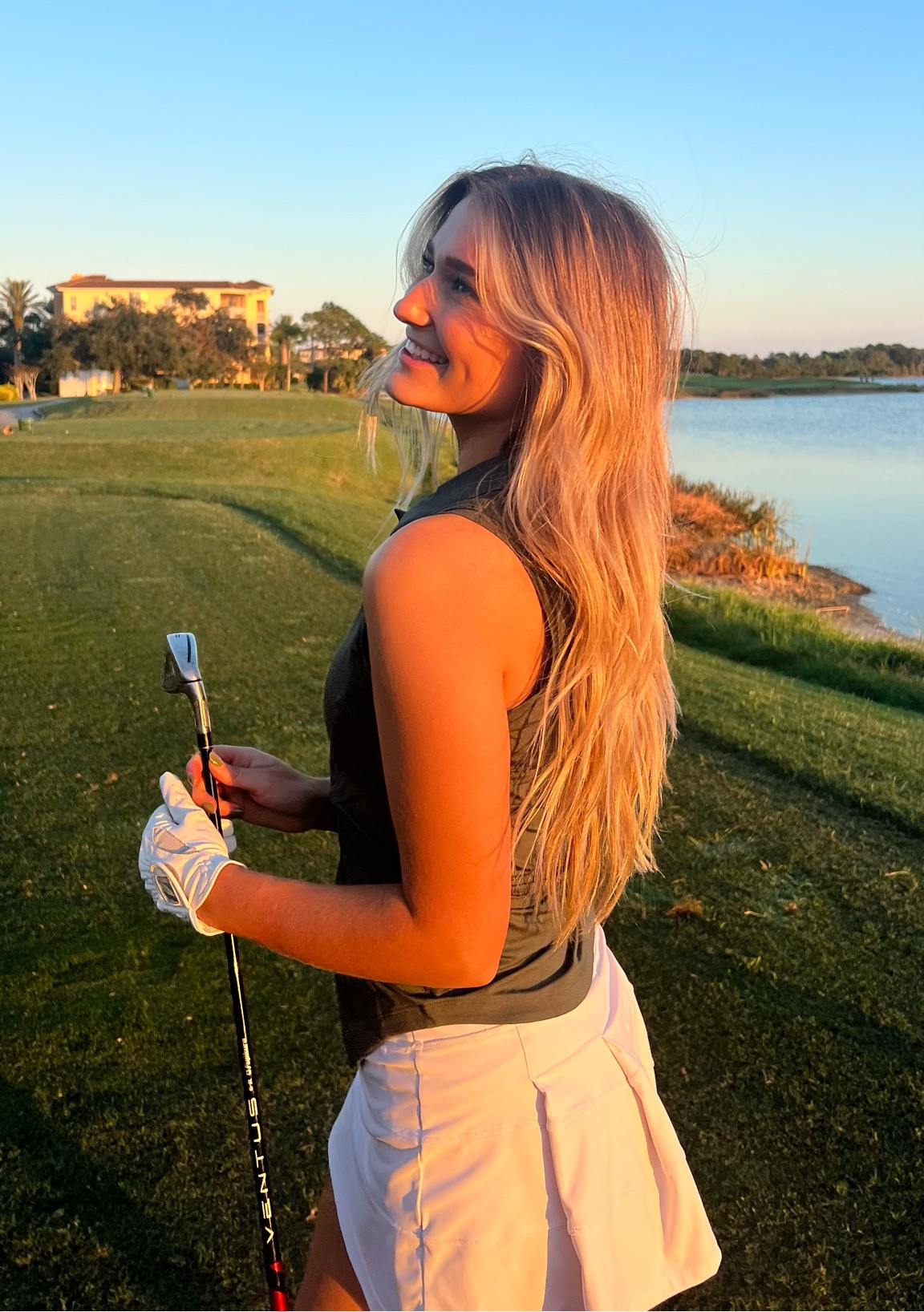 All lululemon but this exact green polo tank is sold out on their website/ no longer available 