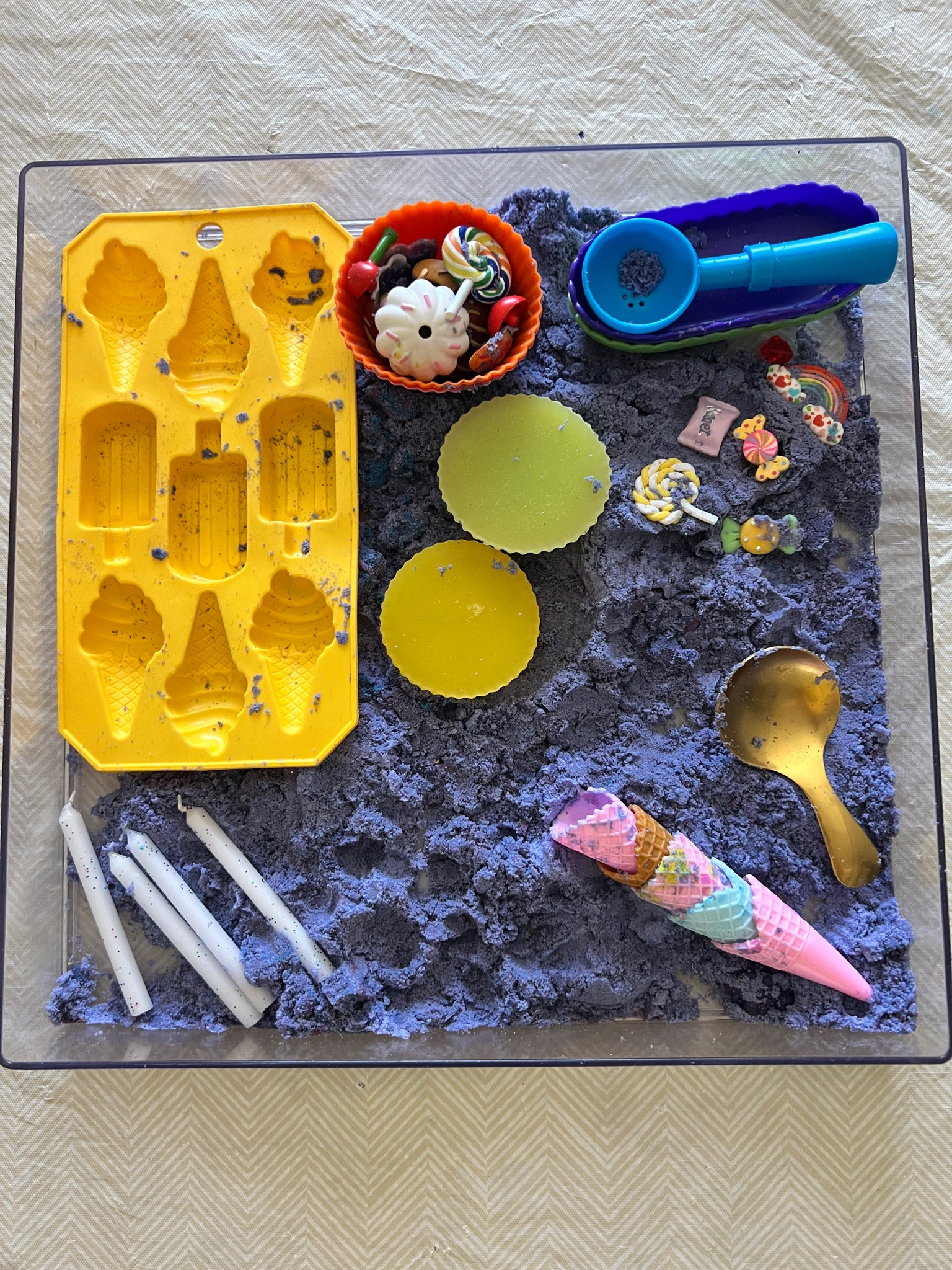Sweets and Treats sensory bin. Perfect bin for summertime! 

#LTKKids #LTKFamily #LTKSeasonal