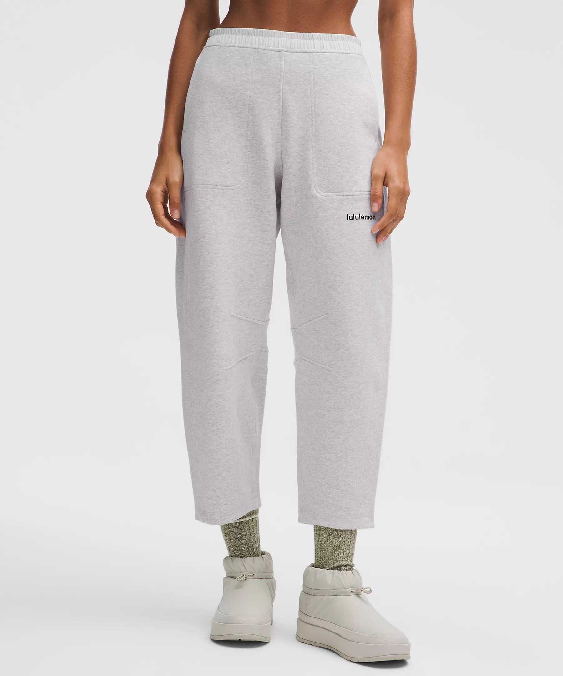 Loungeful Barrel-Leg High-Rise Cropped Pant | Lululemon (US)