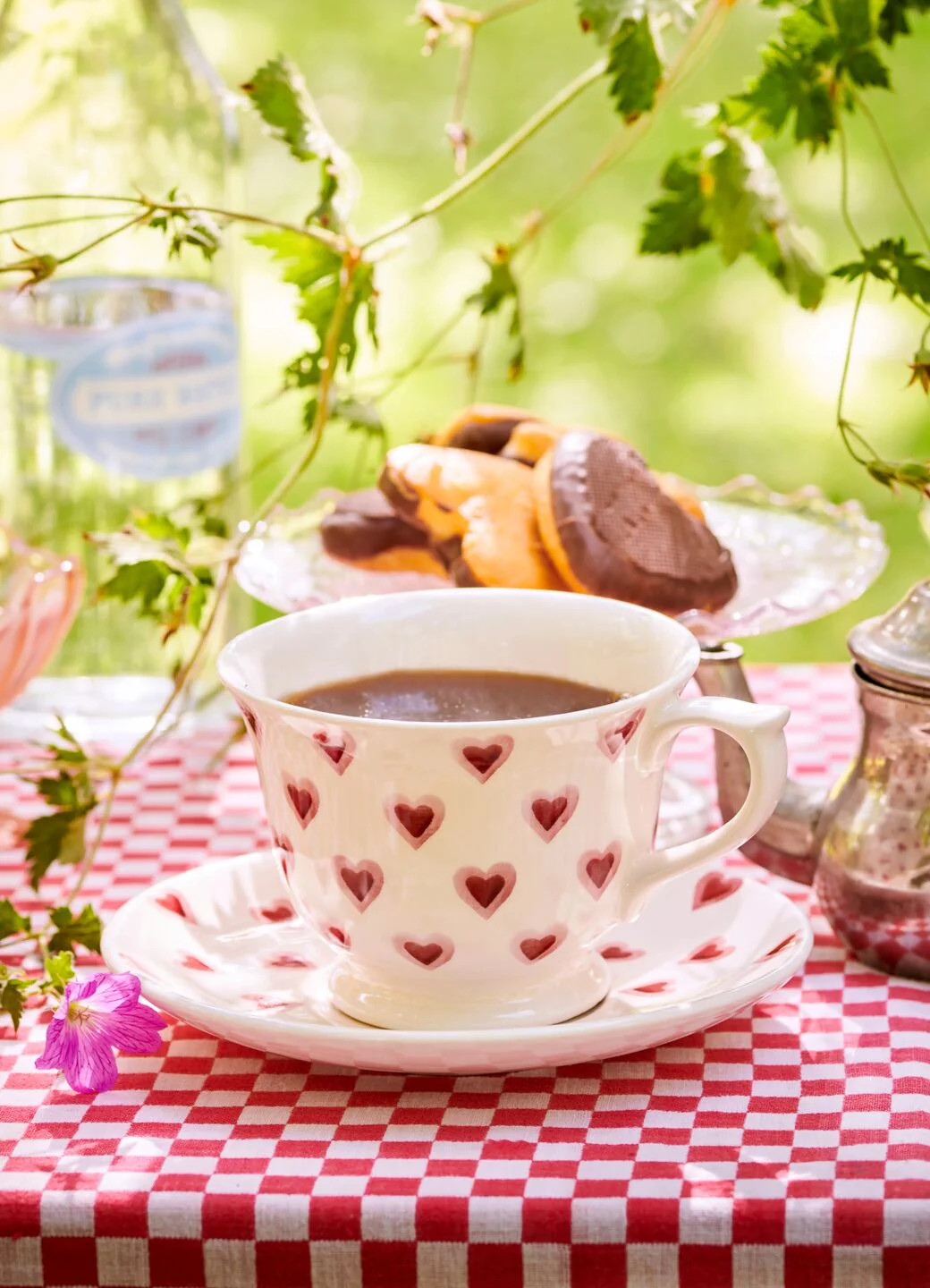 Double Heart Large Teacup & Saucer | Emma Bridgewater (UK)