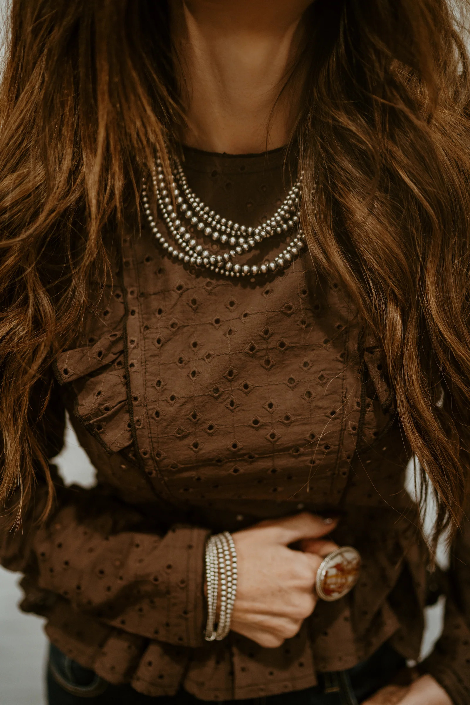 Maxine Necklace | 36 inch | Goldie Lew Jewelry