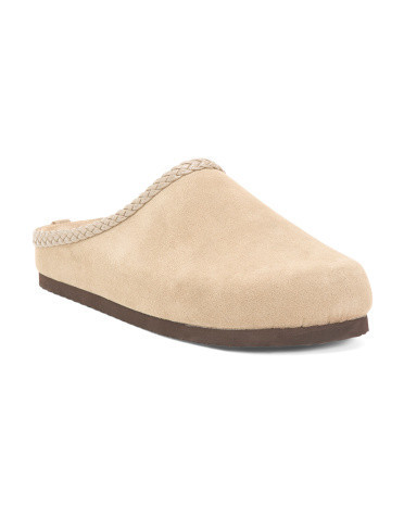 Nubuck Leather Faris Clogs For Women | TJ Maxx