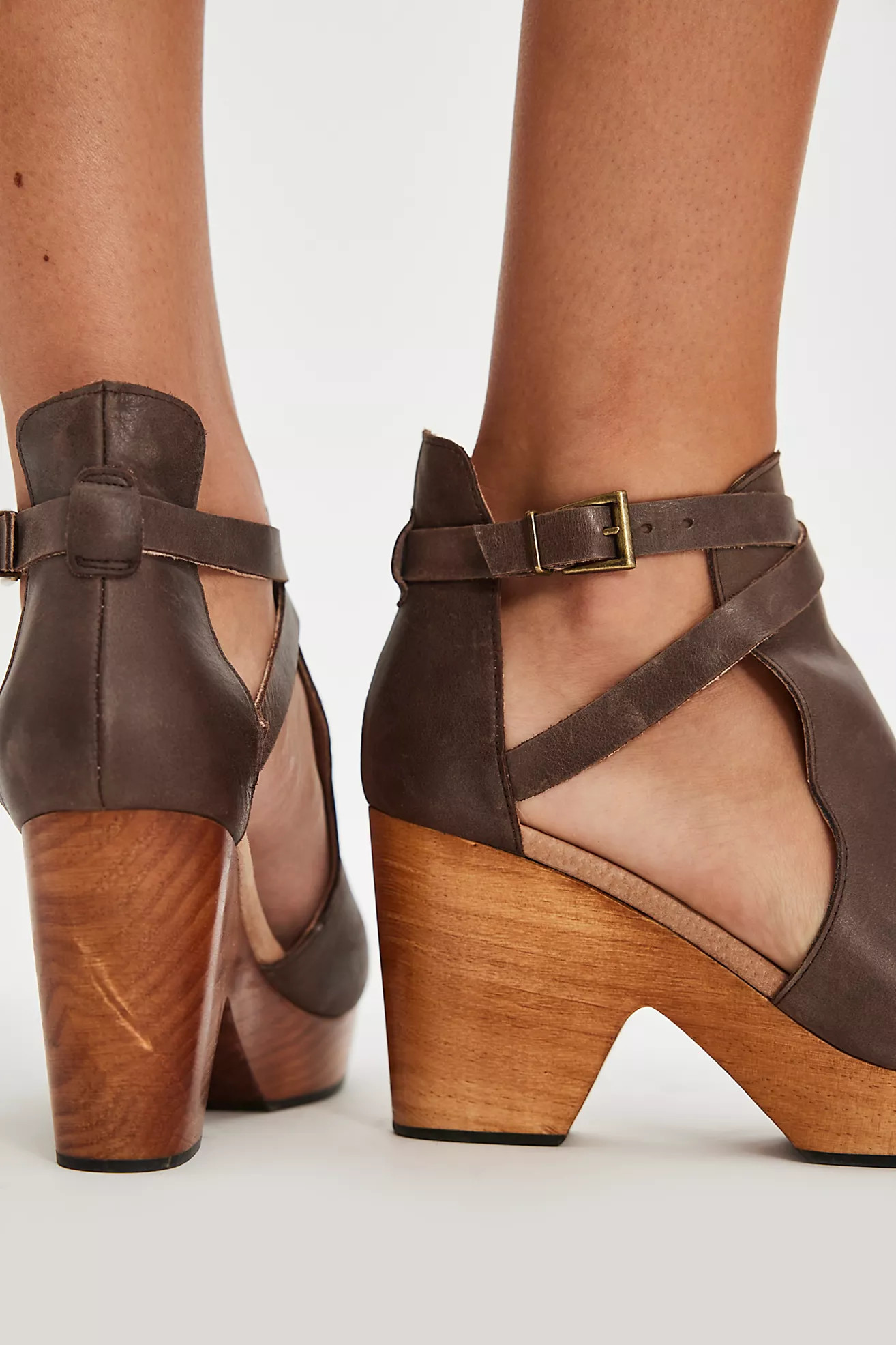 Cedar Leather Clogs | Free People (Global - UK&FR Excluded)