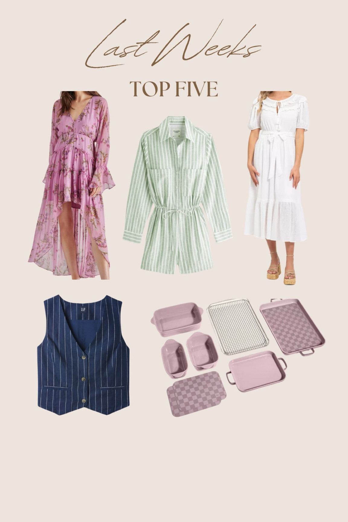 Last weeks top five sellers!! 

#LTKHome #LTKStyleTip #LTKWorkwear