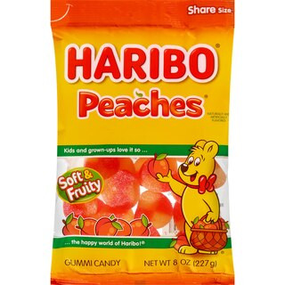 Haribo Peaches Gummi Candy, 8 oz | CVS Health