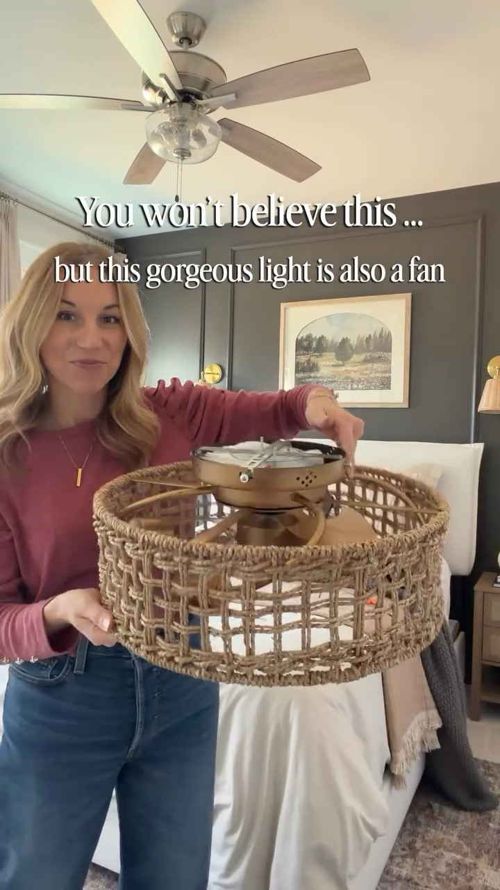 🤫This light has a secret | type FAN and I’ll send you the deets to your inbox 📥

This is one of the most beautiful light fixtures but it’s also a fan!! Not to mention, it’s actually affordable and will immediately elevate your space! 

As a #walmartpartner I may earn a commission when shopping through my 🔗

#fandelier #walmarthome #guestbedroom #lightfixture