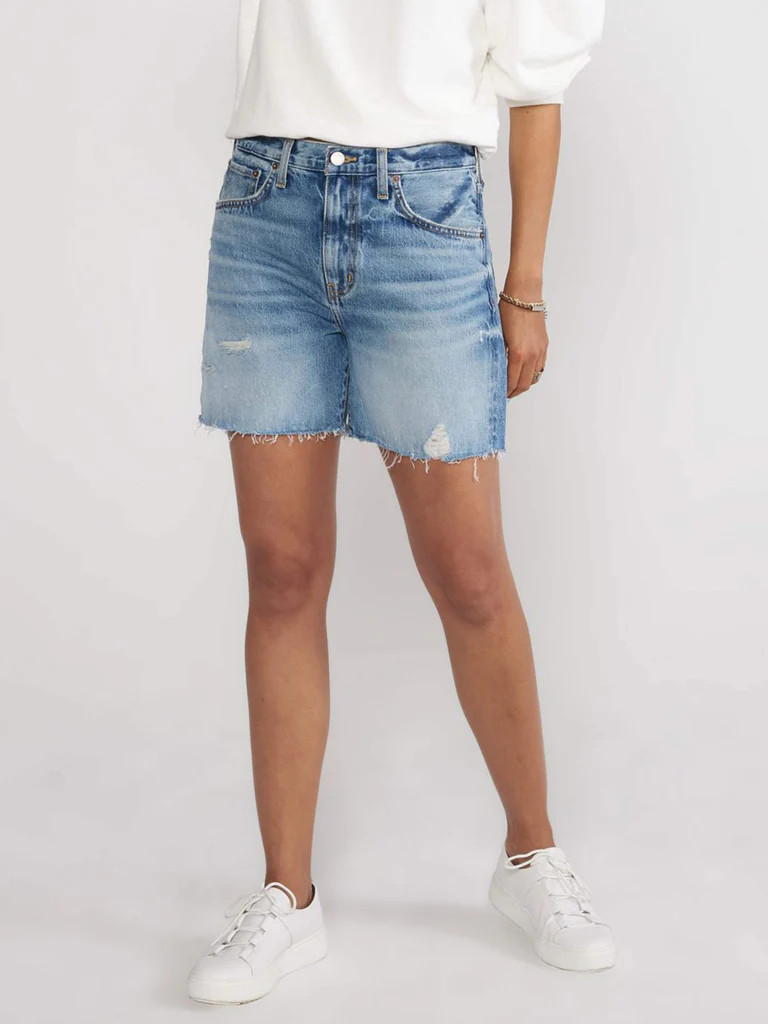 Etica Skylar Relaxed Denim Short | Faherty
