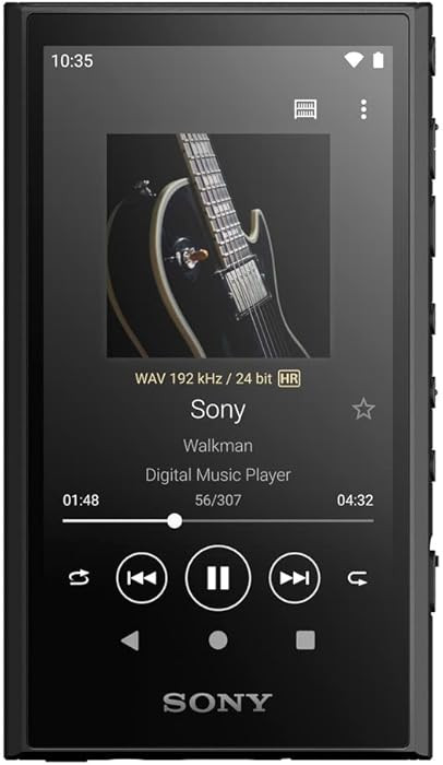 Sony NW-A306 Walkman 32GB Hi-Res Portable Digital Music Player with Android, up to 36 Hour Batter... | Amazon (US)