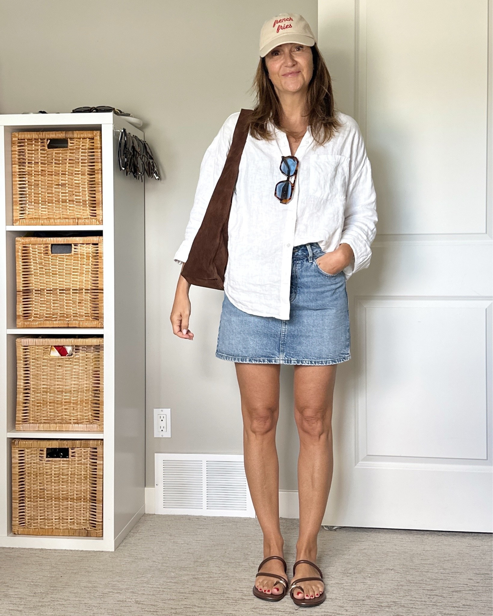 Casual weekend outfit!
Love a white linen shirt, it’s such a classic!

#LTKSeasonal #LTKootd