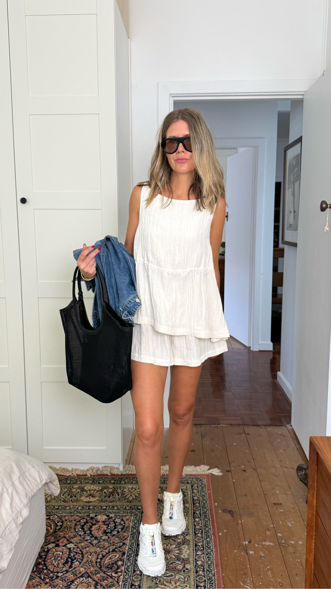 Weekend Vibes x

With the weather still holding onto those warm days, shorts are definitely still on rotation. I couldn’t wait to add this VRG GRL set to the collection — easy, effortless and perfect for weekends.

Layered with a denim jacket for those beautiful cool mornings, and I already know this one will be making its way into my holiday capsule wardrobe too. Simple pieces that just work. ✨

Wearing an 8 in all pieces x

#LTKstyletip #LTKaustralia