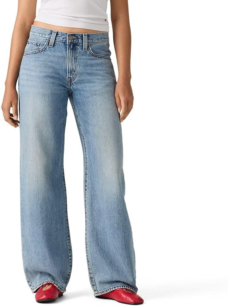 Levi's Women's Middy Balloon Jeans | Amazon (US)