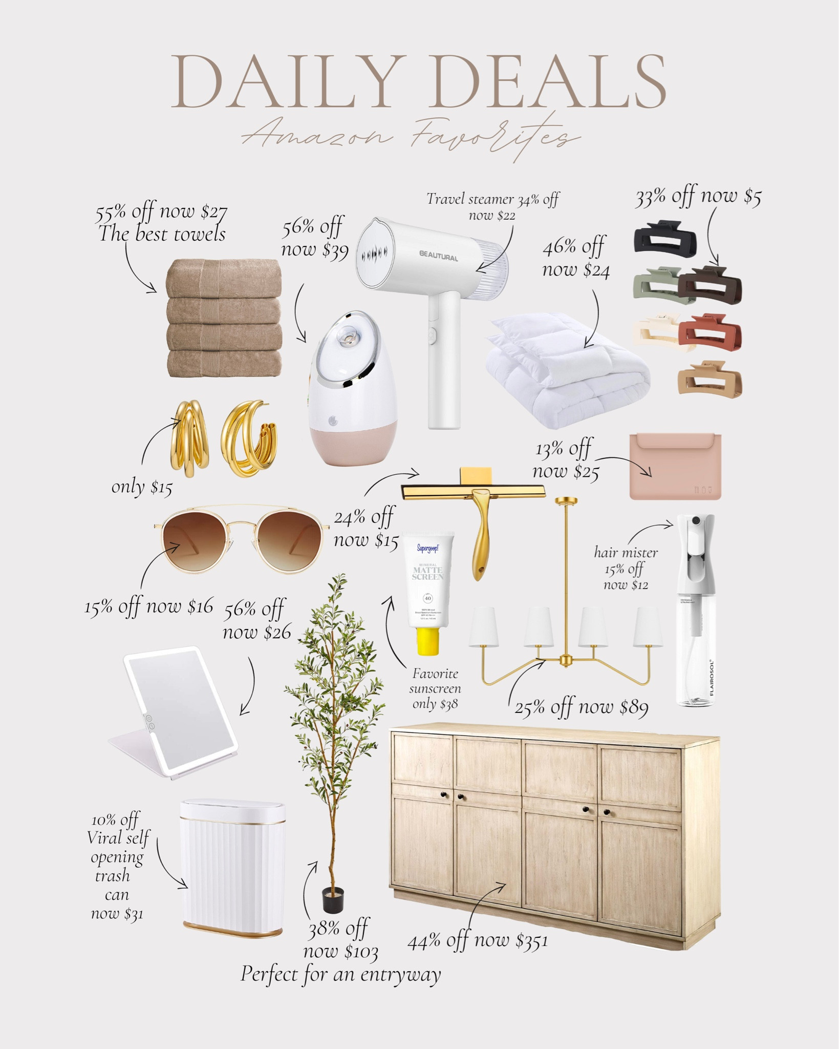 amazon daily deals / deals of the day / amazon home finds / amazon fashion finds / amazing sale : amazon kitchen / amaozn rugs / amazon spring home sale finds 

#LTKstyletip #LTKsalealert #LTKhome