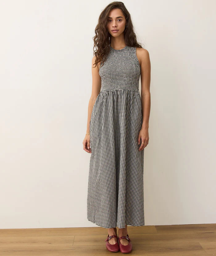 Darcy Poplin Smocked Dress | Marine Layer