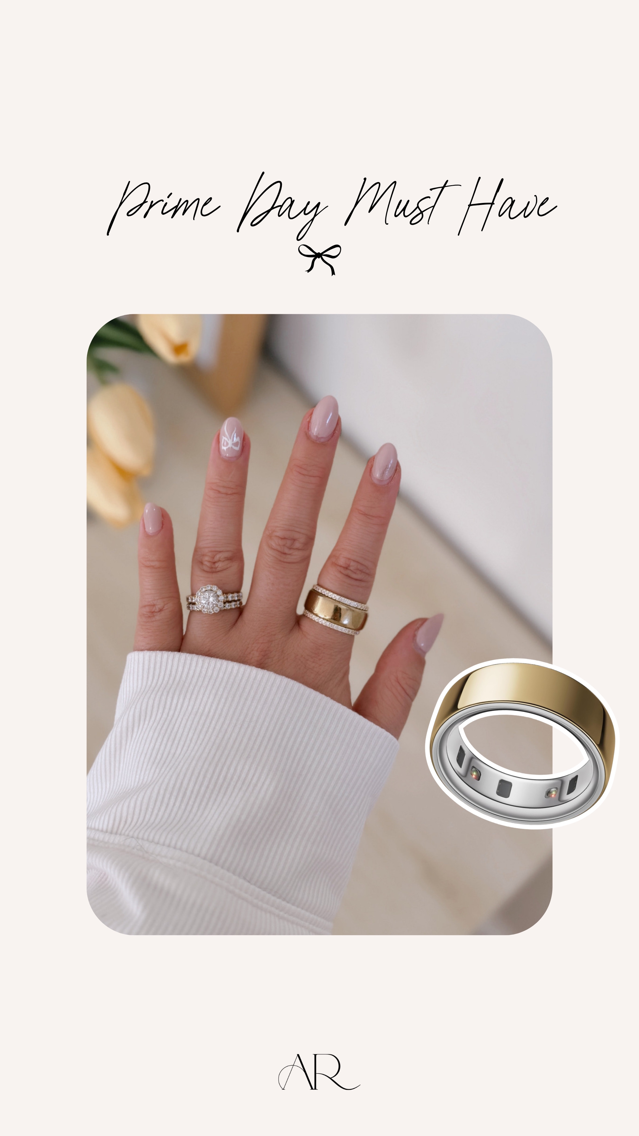 My oura ring has been a total game changer! It helps me stay in tune with my body and keep track of my activity, stress, and sleep. You NEED to take advantage of prime day to grab one! 

health and wellness, jewelry 

 #LTKselfcare #LTKActive #LTKSaleAlert