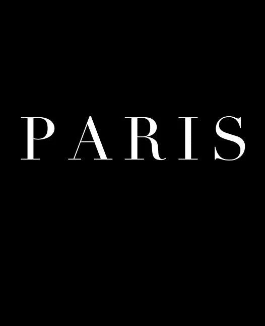 Cities of the World in Black: Paris: A decorative book for coffee tables, bookshelves and interio... | Walmart (US)