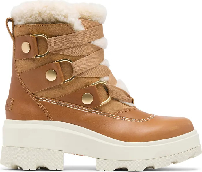 Joan FRWD Cozy Genuine Shearling Trim Waterproof Boot (Women) | Nordstrom