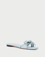 Hadley Blue Leather Bow Sandal | Loeffler Randall