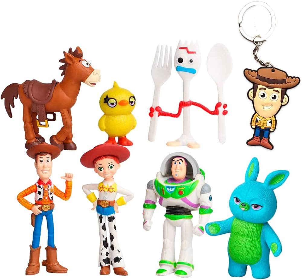 Toy Story Toys – Set of 7 Action Figures with Woody, Buzz and Jessie – Premium Animated Colle... | Amazon (US)