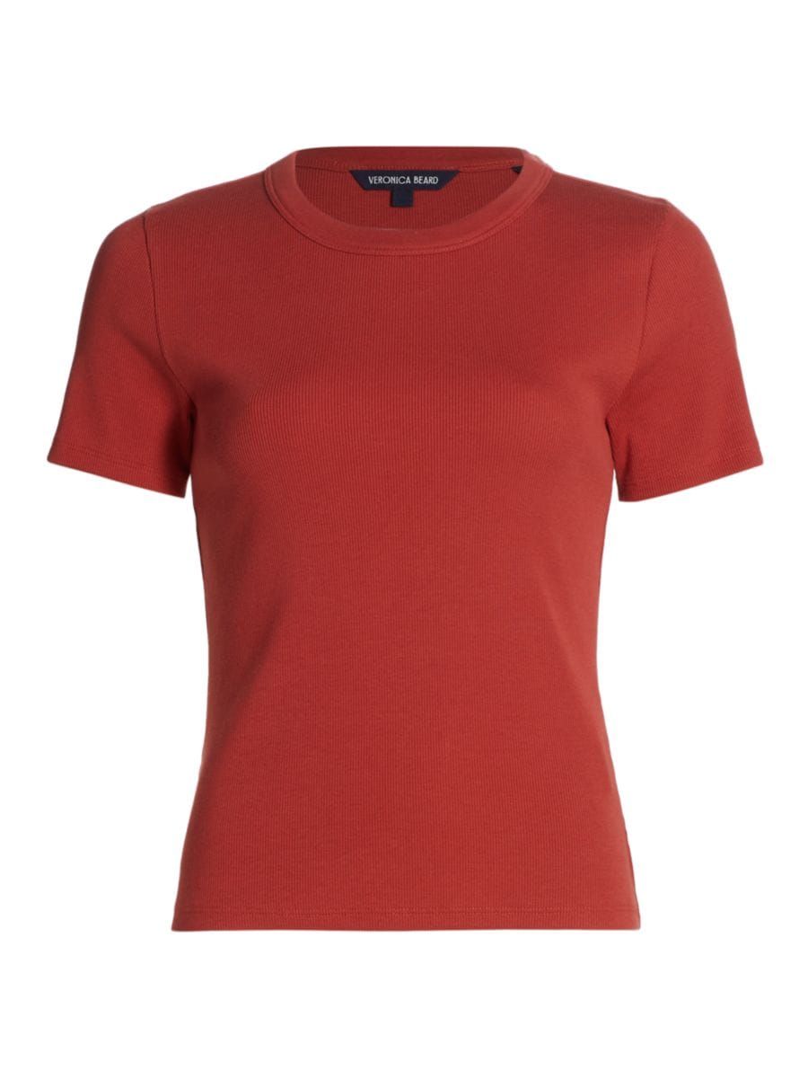 Pruitt Cotton Rib-Knit T-Shirt | Saks Fifth Avenue