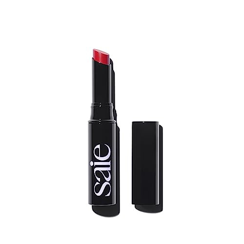 Saie Lip Blur Soft Matte Lipstick - Long Lasting Lipstick with Hydrating, Buildable Coverage - Enriched with Hyaluronic Acid + Softening Jojoba to Nourish Lips - Classic (0.07 oz) | Amazon (US)
