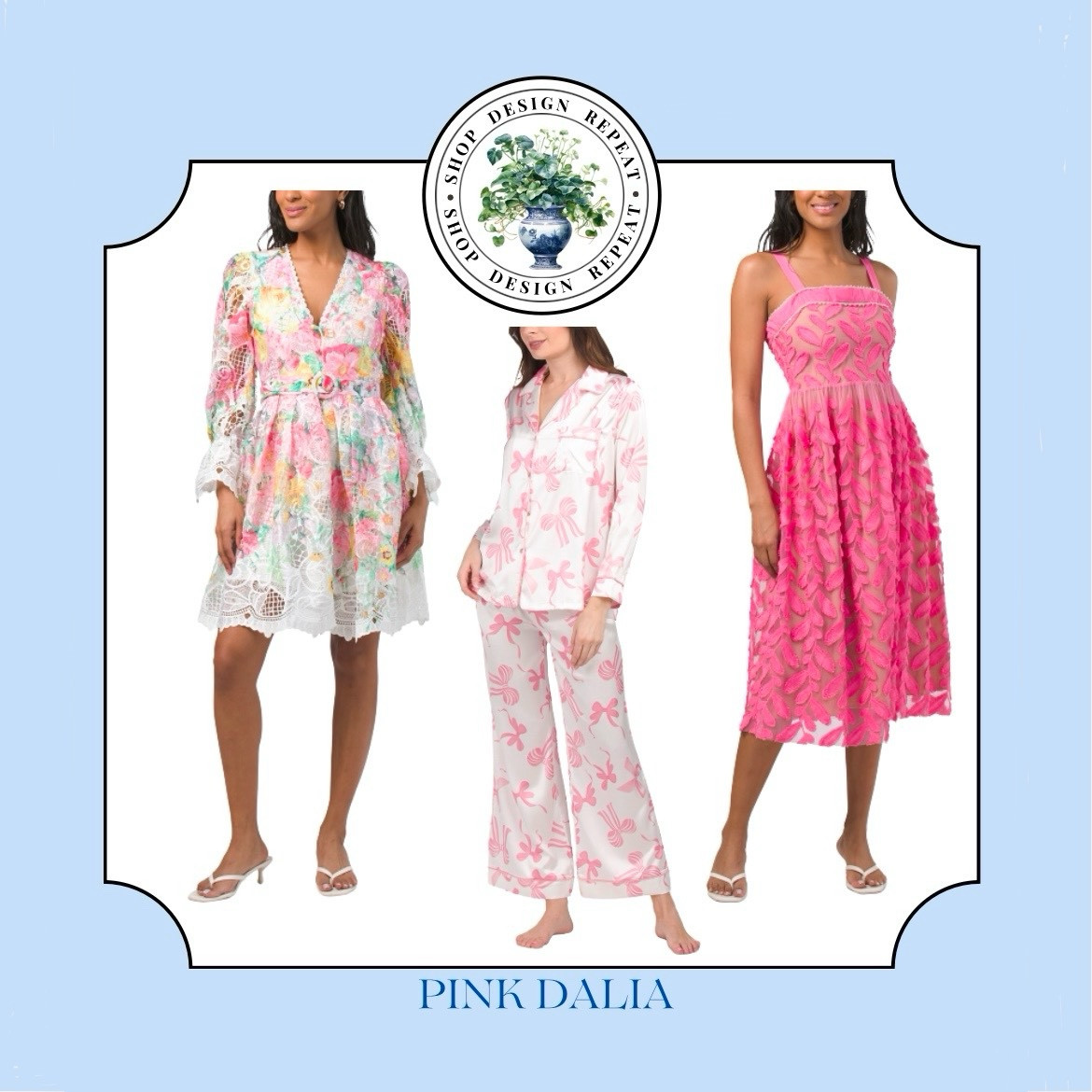Do you like Zimmerman clothing? Of course you do. But do you like paying Zimmerman prices? Of course you don’t. Enter this gorgeous brand, Dalia MacPhee. The best part? It’s now available at the mothership, TJ Maxx, and also Marshall’s  - yay!!! 


#easterdress #springdress #babyshowerdress 