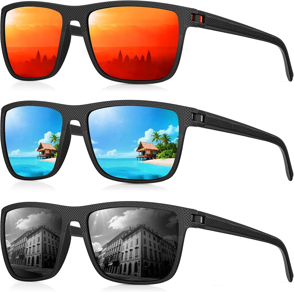 Sunglasses-Men Polarized Mens Sunglasses: Classic Women Sun Glasses UV Protection for Fishing Dri... | Amazon (US)