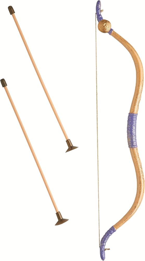Disney Princess Merida Brave Girls' Bow & Arrow, Tan/Purple | Amazon (US)