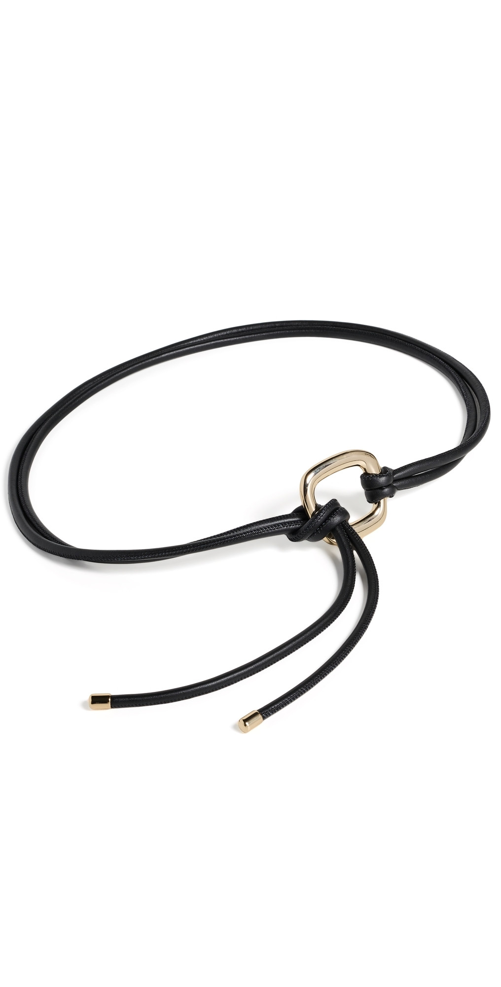 Madewell Tie Ring Belt True Black S/M | Shopbop