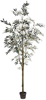 Vickerman Potted Olive Artificial-Trees, 8', Green | Amazon (US)