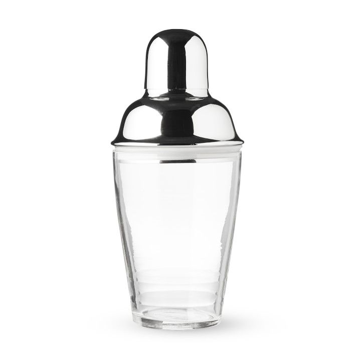 Stainless Steel and Glass Cocktail Shaker | Williams-Sonoma