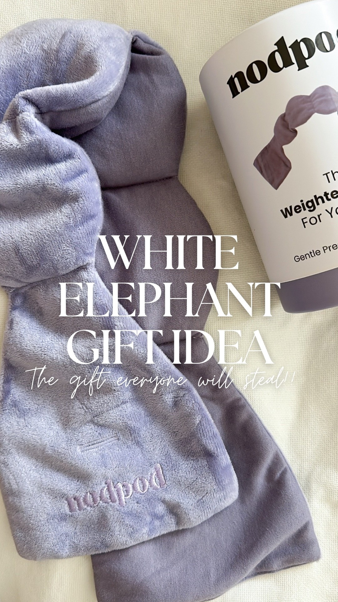 The cozy white elephant gift everyone steals #nodpod #amazonfind #amazonprime

#LTKGiftGuide #LTKCyberWeek #LTKHoliday