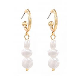 Distinctive Pearl Drop Earrings | Chicwish