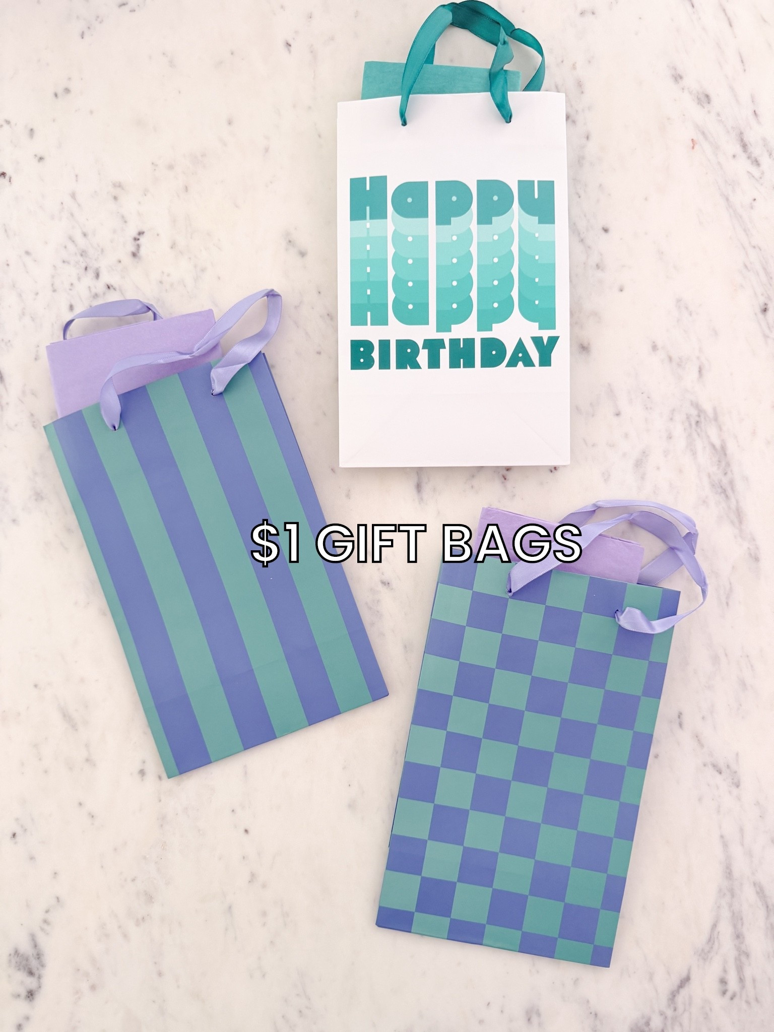 Stocked up on some little gift bags - currently on sale for only a dollar & they come with coordinating tissue paper! Great for birthdays, hostess gifts or anytime you need to give something small! I also love the printed ones because they can easily be used all year round for any occasion!

#LTKSeasonal #LTKHome #LTKSaleAlert