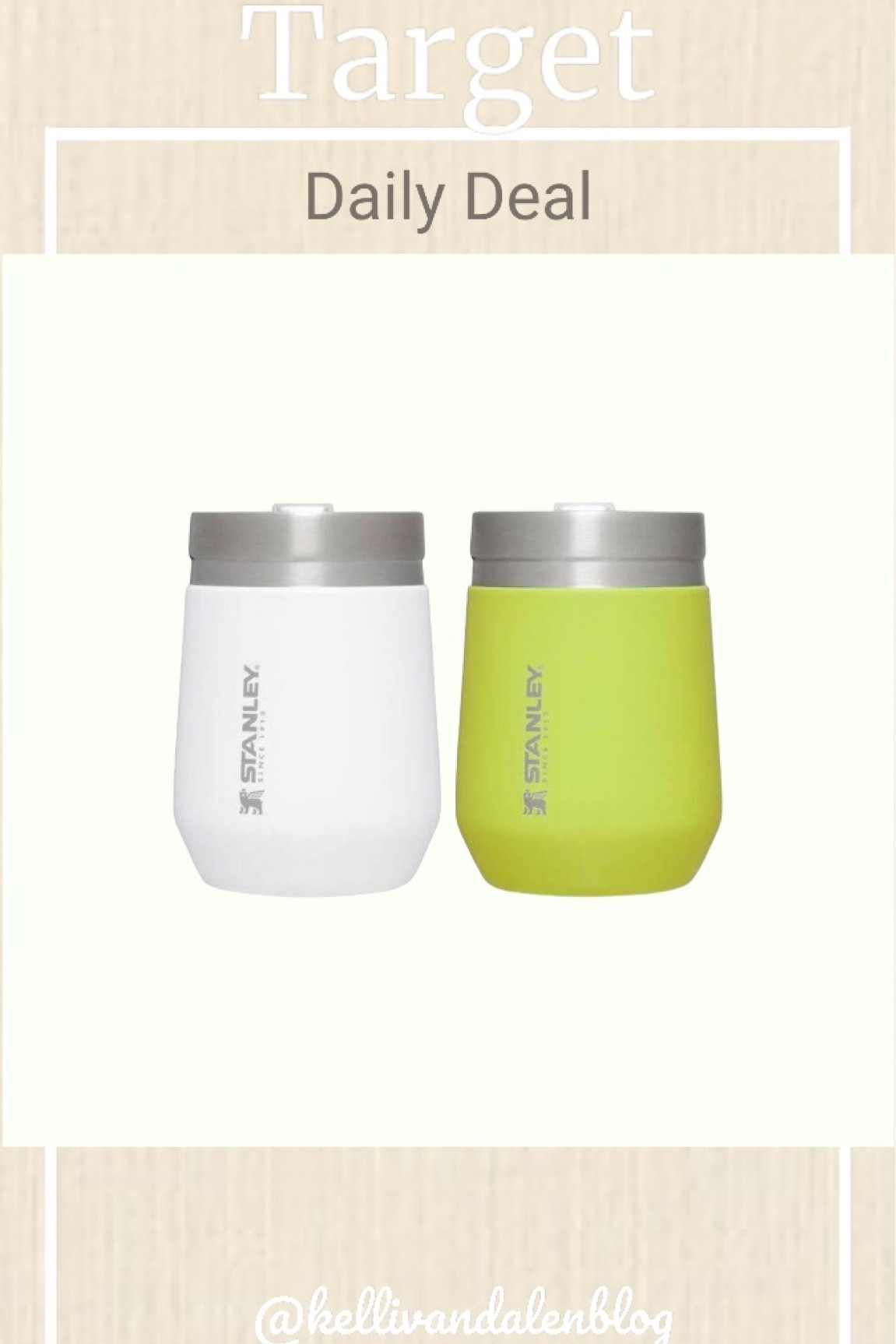 Target Daily Deal 🎯
2 pack Stanley Stainless Steel Everyday 10 oz Tumblers
Save 30% in your Target account with the clipped coupon. 

Great for gift giving for teachers or friends!! ✨

#LTKfindsunder50 #LTKsalealert #LTKGiftGuide