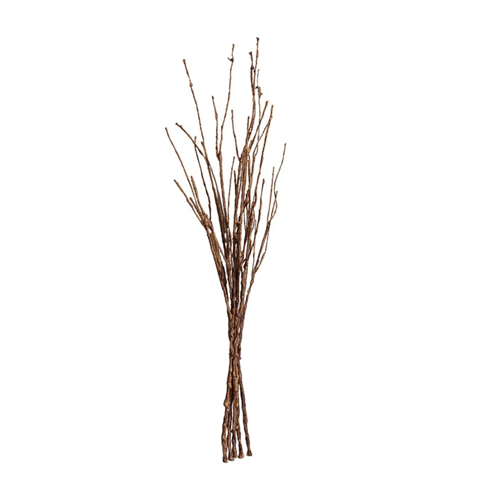 Lifelike Dry Willow Branches Bendable Iron Wires Artificial Floral Flower Stub Stem DIY Craft Wed... | Walmart (US)