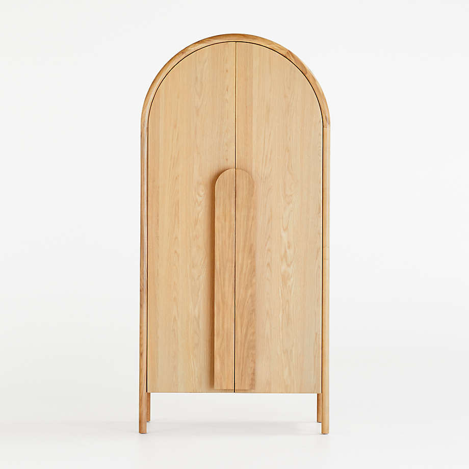 Annie Whitewash Storage Cabinet by Leanne Ford + Reviews | Crate & Barrel | Crate & Barrel