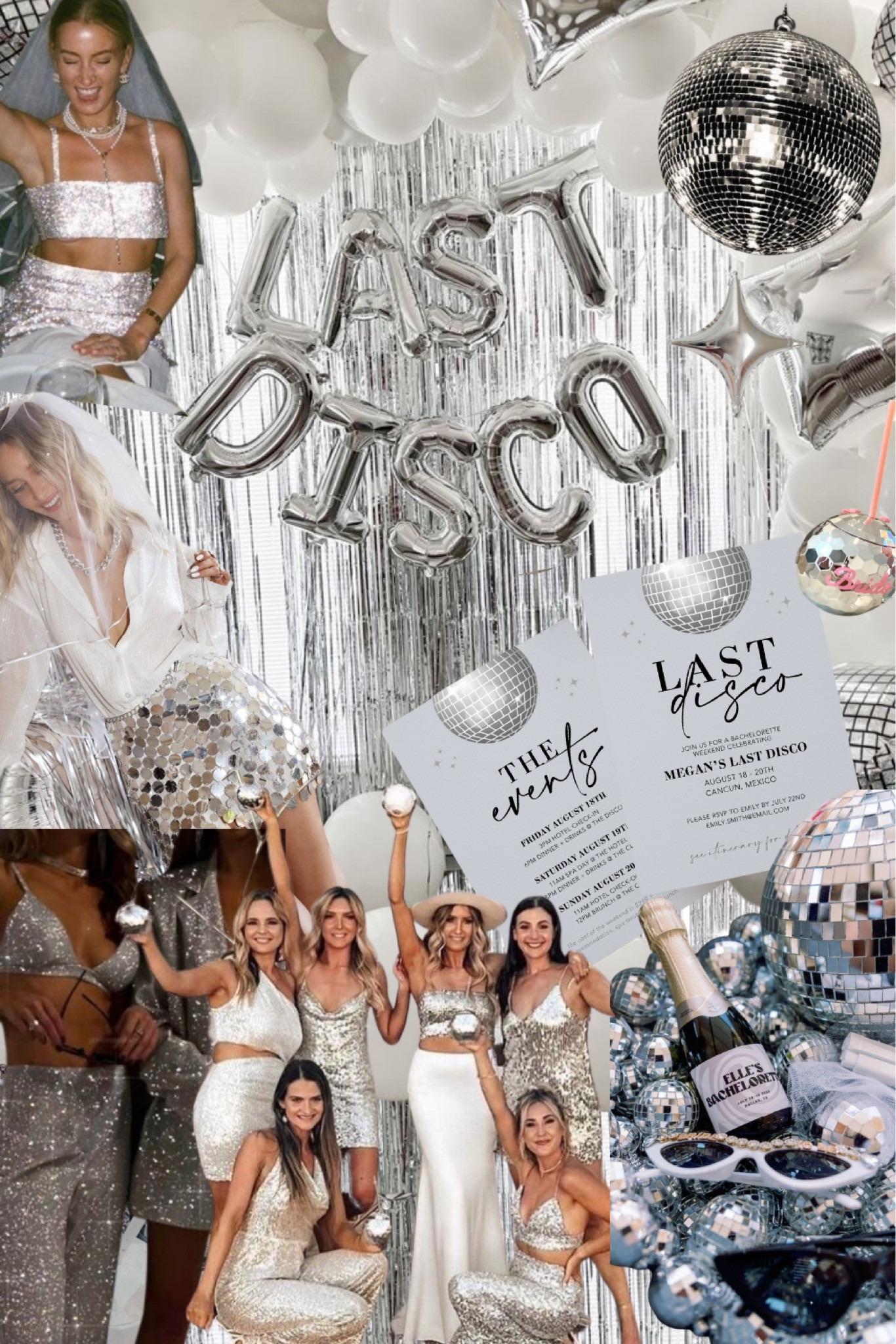 Last Disco Bachelorette Party  🪩 ✨ 

#LTKwedding