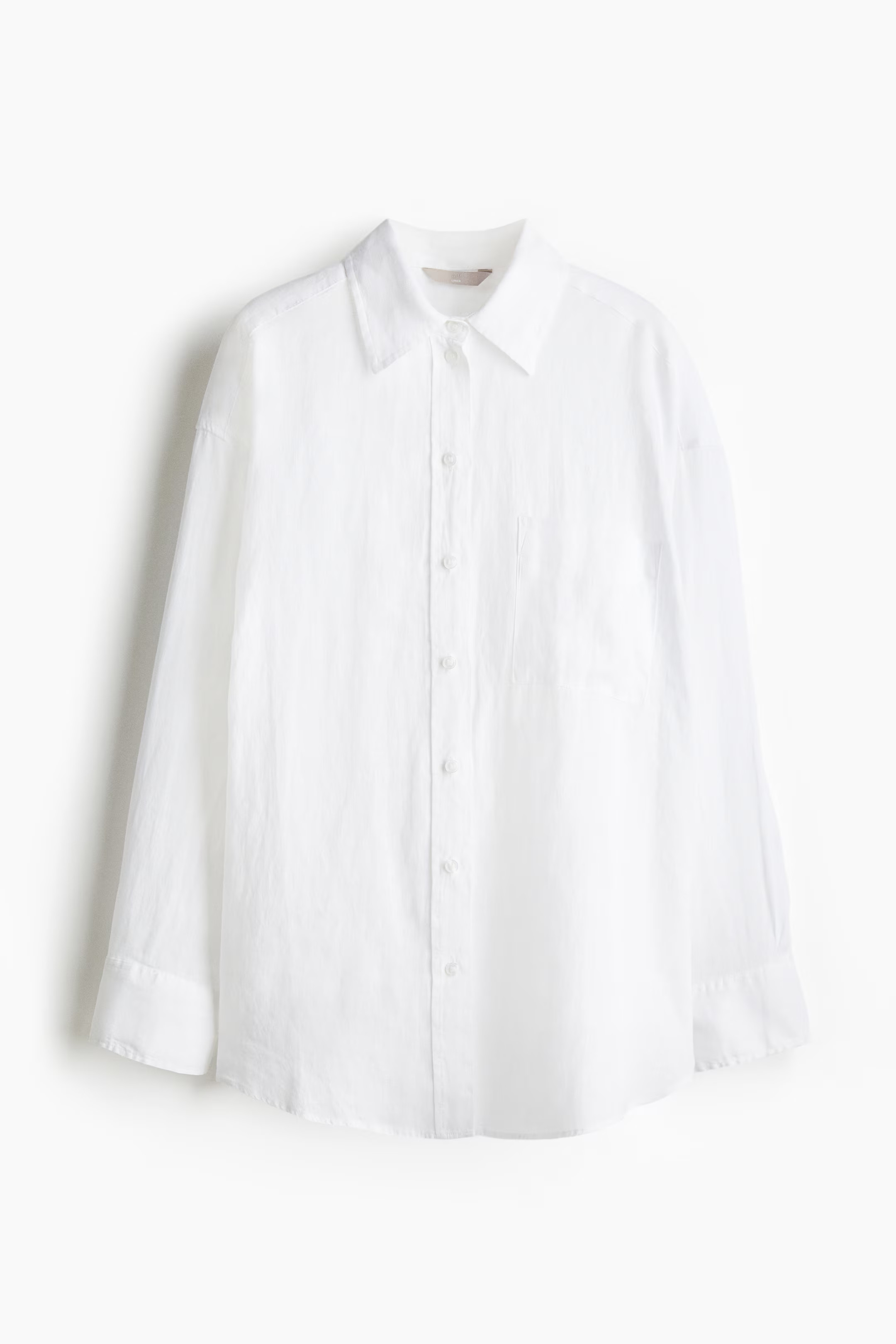 Chemise oversize en lin | H&M (FR, IT, ES, PT, BE)