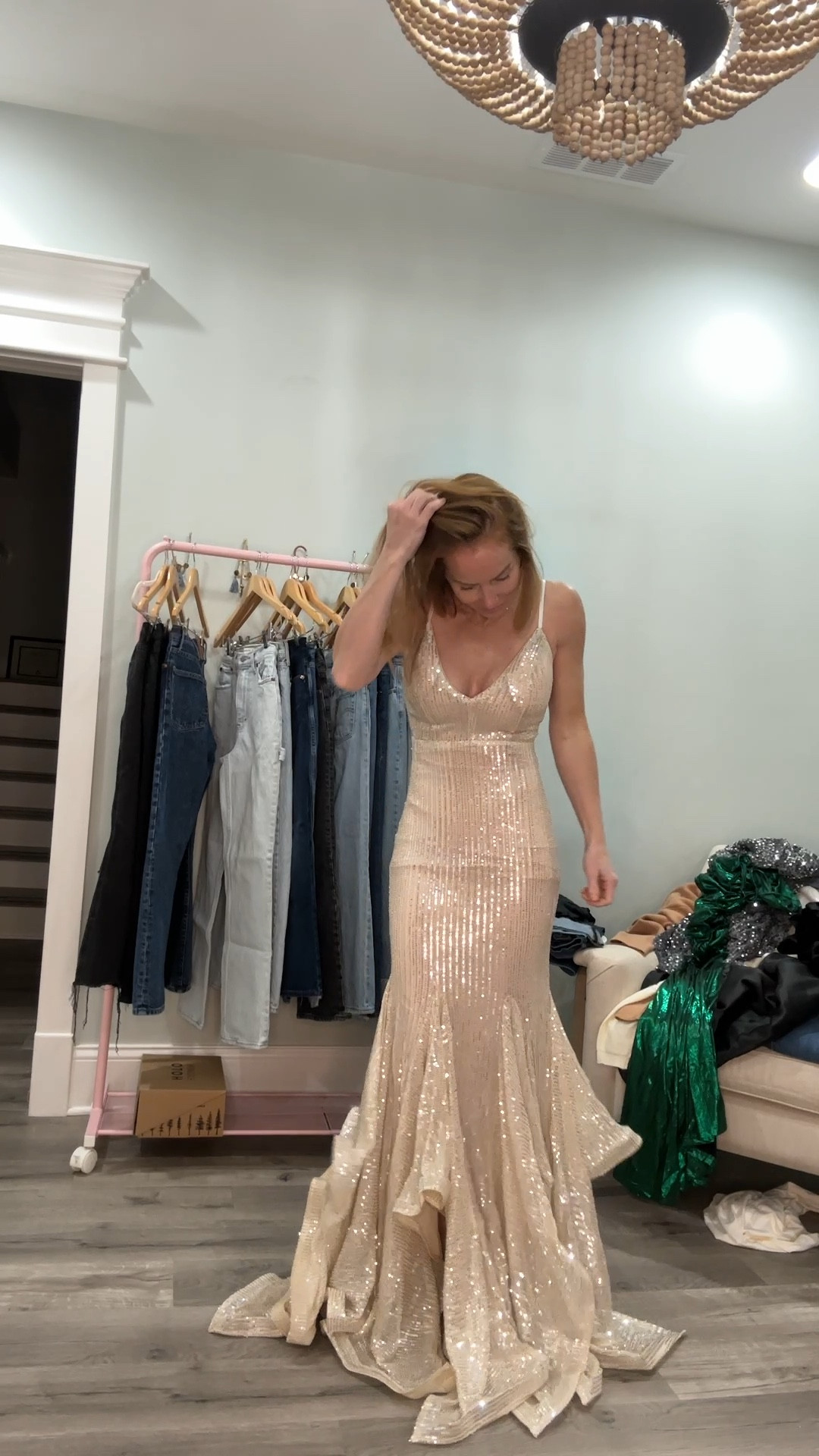 $64 and plenty of stretch! Size XS

#LTKparties #LTKSeasonal #LTKfindsunder100