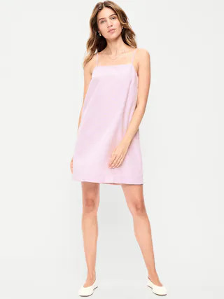 Strappy Mini Shift Dress | Old Navy (CA)