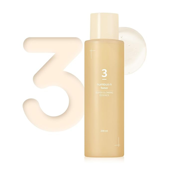 numbuzin No.3 Super Glowing Essence Toner | Fermented Ingredients, Niacinamide, Galactomyces, glo... | Amazon (US)