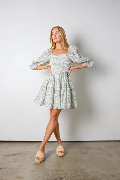 Spring Ready Mini Dress | Vestique