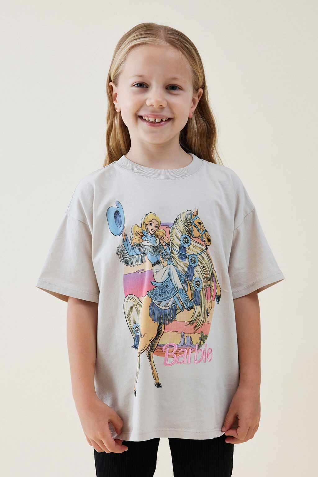Barbie Drop Shoulder Short Sleeve Tee | Cotton On (US)
