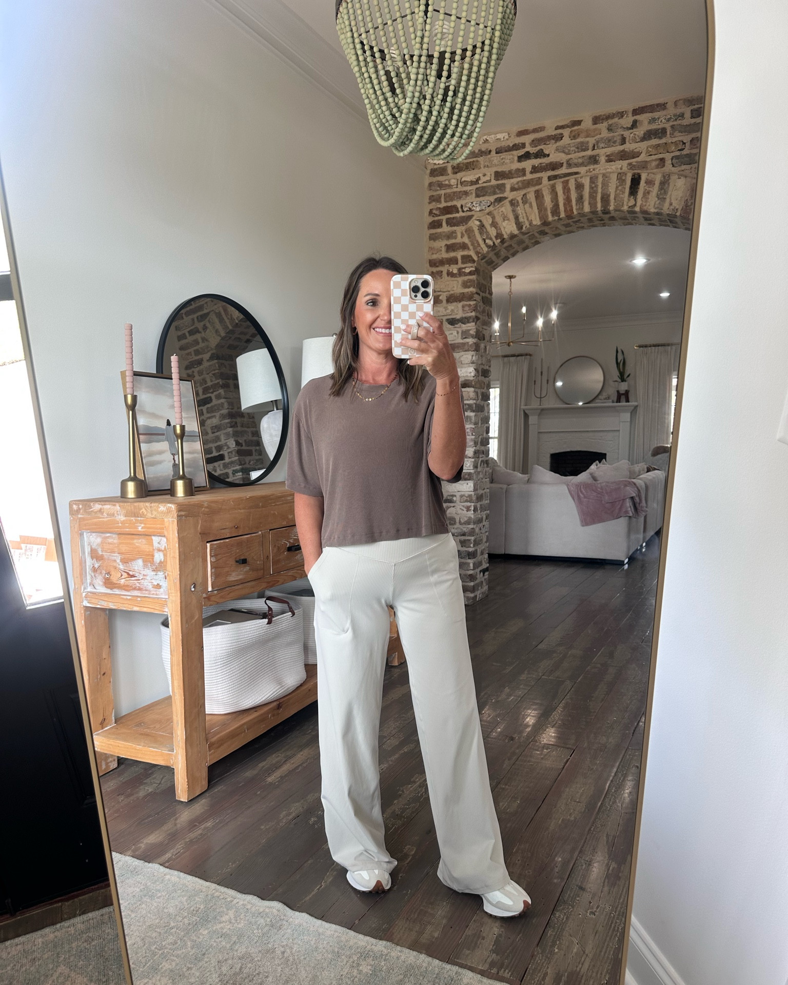 Love these high waisted ribbed leggings & ribbed boxy tee  

#LTKSaleAlert #LTKFindsUnder50 #LTKPetite