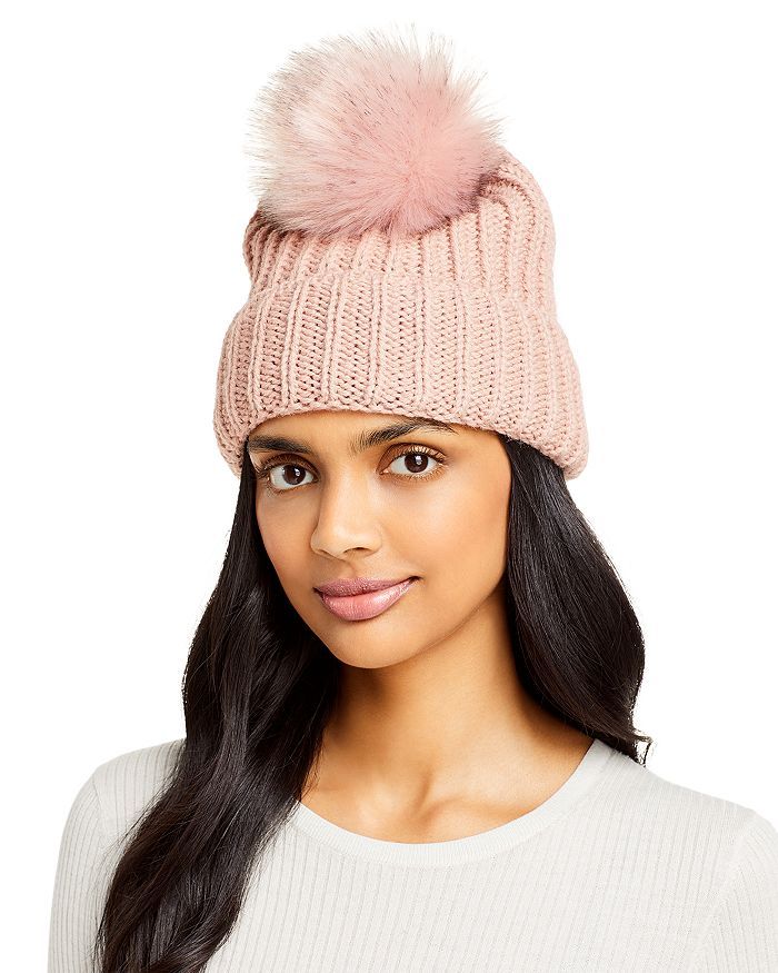 Knit Pompom Hat - 100% Exclusive | Bloomingdale's (US)